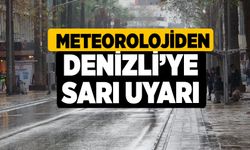 Meteorolojiden Denizli’ye sarı uyarı