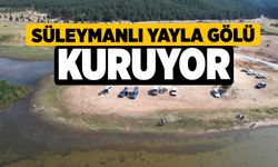 Süleymanlı Yayla Gölü Kuruyor