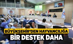 Büyükşehir’den Hayvancılığa Bir Destek Daha