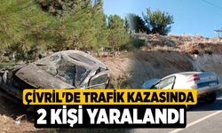 Çivril'de trafik kazasında 2 kişi yaralandı