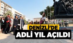 Denizli'de Adli Yıl Açıldı