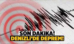 Denizli'de 3 Ayrı Deprem