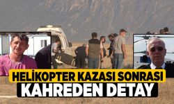 Helikopter Kazası Sonrası Kahreden Detay