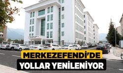 Merkezefendi'de Yollar Yenileniyor