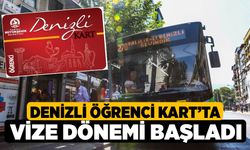 Denizli Öğrenci Kart’ta Vize Dönemi Başladı