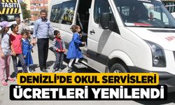 Denizli’de okul servisleri ücretleri yenilendi