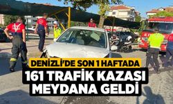 Denizli'de Son 1 Haftada 161 Trafik Kazası Meydana Geldi