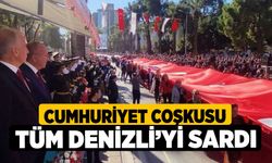 Cumhuriyet coşkusu tüm Denizli’yi sardı