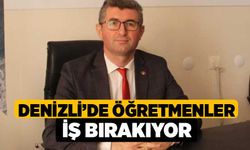 Denizli'de Öğretmenler İş Bırakıyor