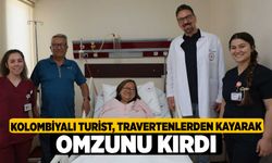 Kolombiyalı Turist, Travertenlerden Kayarak Omzunu Kırdı