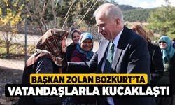 Başkan Zolan Bozkurt’ta vatandaşlarla kucaklaştı