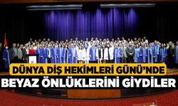 Dünya Diş Hekimleri Günü’nde beyaz önlüklerini giydiler