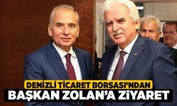 Denizli Ticaret Borsası’ndan Başkan Zolan’a ziyaret