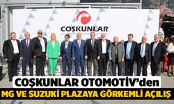 Coşkun Otomotiv'de MG VE SUZUKİ Plazaya Görkemli Açılış