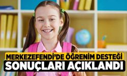 Merkezefendi’de öğrenim desteği sonuçları açıklandı