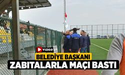 Belediye Başkanı Zabıtalarla Maçı Bastı