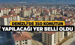 Denizli'de 350 Konutun Yapılacağı Yer Belli Oldu