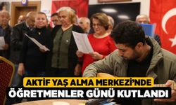 Aktif Yaş Alma Merkezi’nde Öğretmenler Günü Kutlandı