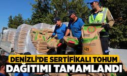 Denizli'de Sertifikalı Tohum Dağıtımı Tamamlandı