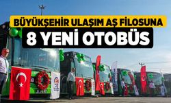 Büyükşehir Ulaşım AŞ filosuna 8 yeni otobüs