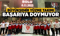 Büyükşehir Yüzme Takımı Başarıya Doymuyor