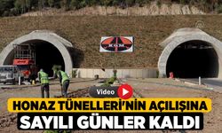 Honaz Tünelleri'nin Açılışına Sayılı günler kaldı