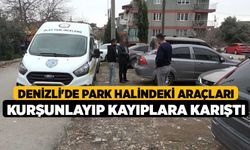 Denizli'de Park halindeki araçları kurşunlayıp kayıplara karıştı