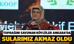 Avdanlı Hatice Teyze Ankara'da Konuştu, Dereler Doldu Sular Akmaz Oldu