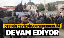 DTB’nin ceviz fidanı seferberliği devam ediyor