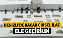 Denizli’de kaçak cinsel ilaç ele geçirildi