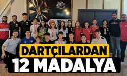 Dartçılardan 12 Madalya