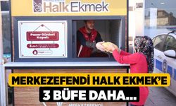 Merkezefendi Halk Ekmek’e 3 büfe daha…