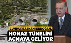 Cumhurbaşkanı Erdoğan, Honaz Tünelini açmaya geliyor