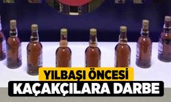 Yılbaşı öncesi kaçakçılara darbe