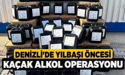 Denizli'de Yılbaşı öncesi kaçak alkol operasyonu