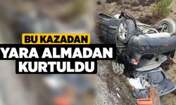 Bu Kazadan Yara Almadan Kurtuldu