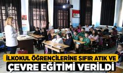 İlkokul Öğrencilerine Sıfır Atık ve Çevre Eğitimi Verildi