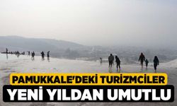 Pamukkale'deki turizmciler yeni yıldan umutlu