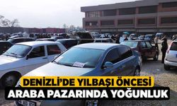 Yılbaşı Öncesi Araba Pazarında Yoğunluk