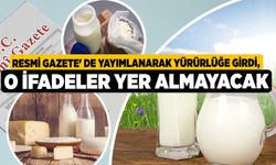 Resmi Gazete' de yayımlanarak yürürlüğe girdi, O İfadeler Yer Almayacak