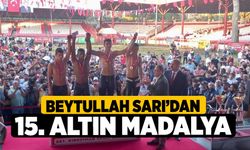 Beytullah Sarı’dan 15. Altın Madalya