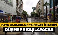 Hava sıcaklıkları yarından itibaren düşmeye başlayacak