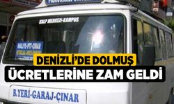 Denizli’de dolmuş ücretlerine zam geldi