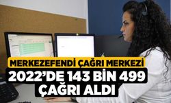 Merkezefendi Çağrı Merkezi 2022’de 143 Bin 499 Çağrı Aldı