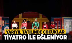 Yarıyıl Tatilinde Çocuklar Tiyatro İle Eğleniyor