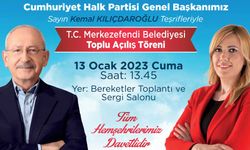 CHP Genel Başkanı Kılıçdaroğlu 13 Ocak Cuma Günü Denizli’de