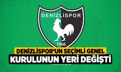 Denizlispor’un seçimli genel kurulunun yeri değişti