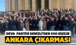 DEVA Denizli Teşkilatından 500 Kişilik Ankara Çıkarması