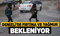 Denizli’de fırtına ve yağmur bekleniyor