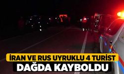 İran ve Rus uyruklu 4 turist dağda kayboldu